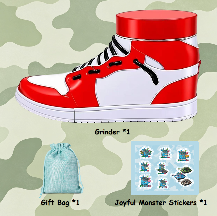 Trainer Sneaker Shaped Grind Spice Mixer