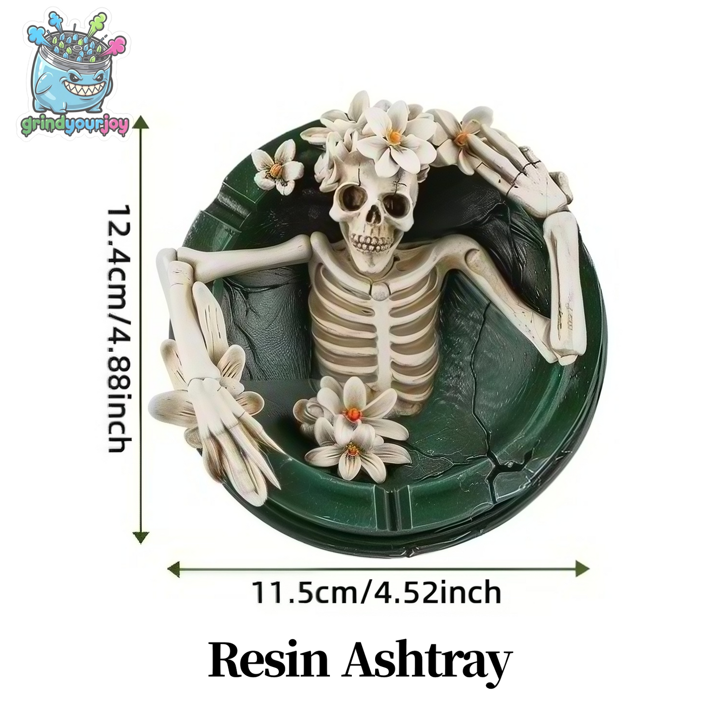 Ghoat Style Resin Ashtray