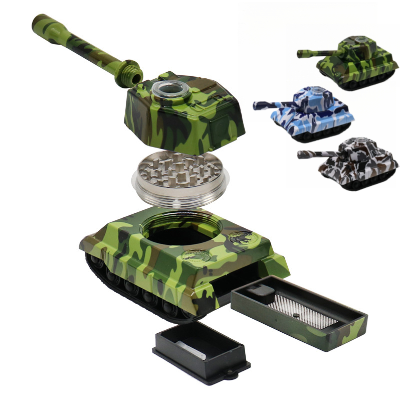 [Ideal Gift] Tank Shape Mixer Crusher, For Breaking Herb or Coffee Bean or Spices , Good For Party Or Gift