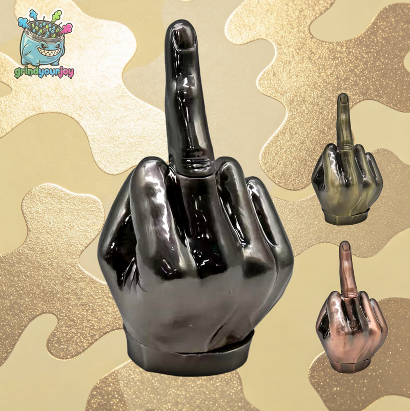 Middle Finger All-In-One Grind Spice Mixer