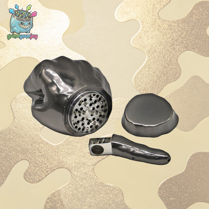 Middle Finger 2-in-1 Grinder Pipe