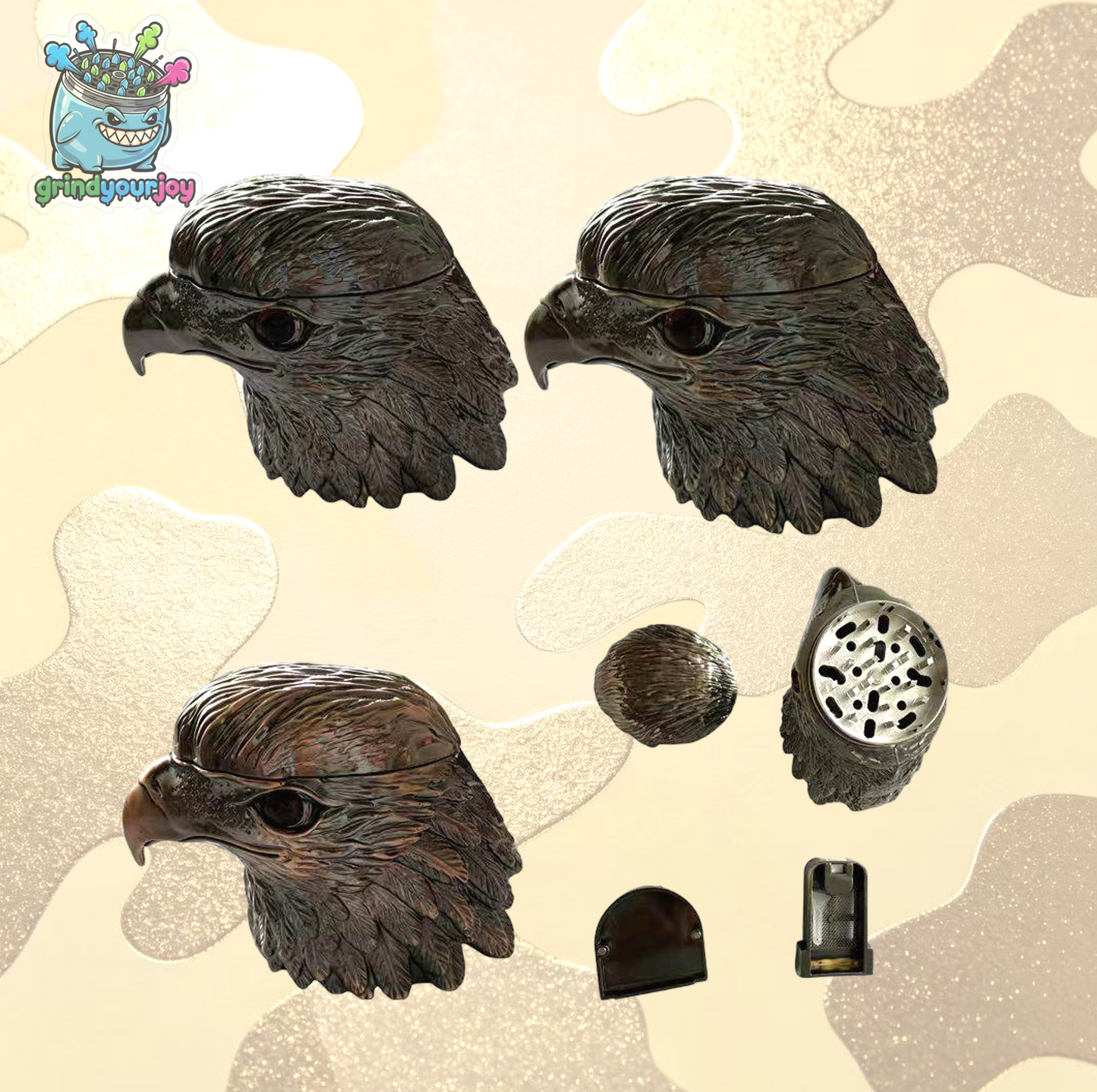 Eagle Head Metal Grinder