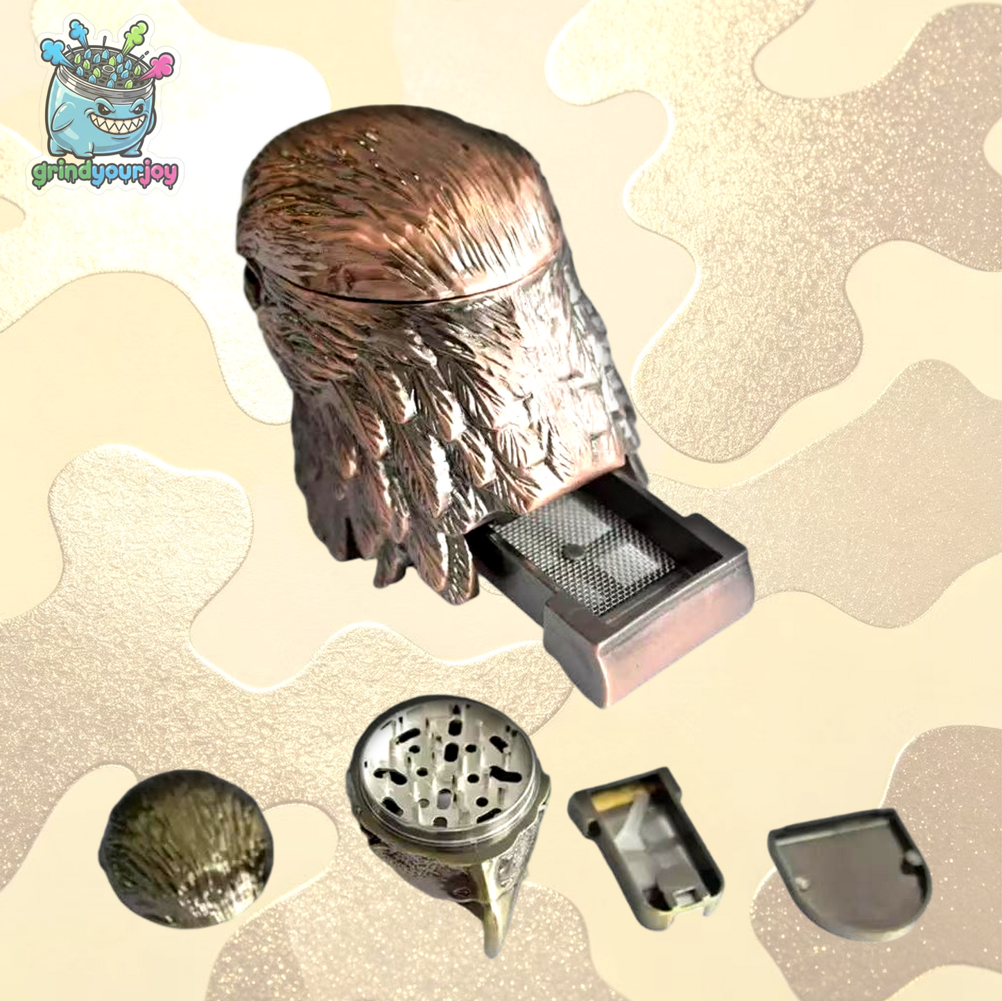 Eagle Head Metal Grinder