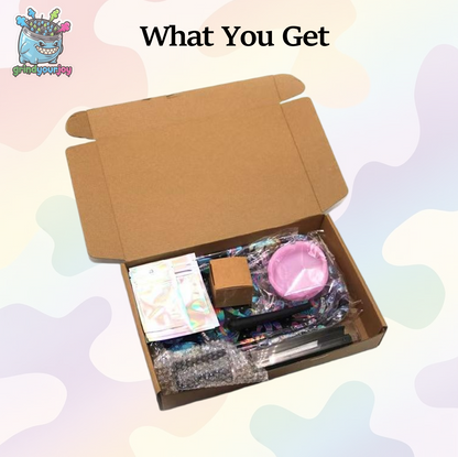 Mushroom Tin Storage Set Boxes