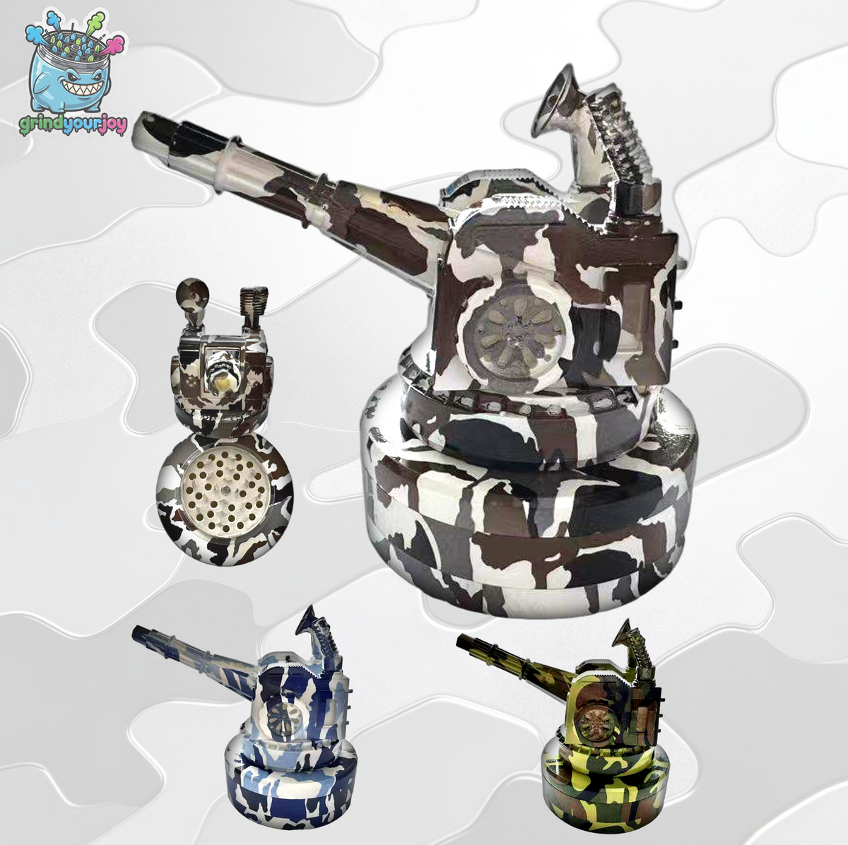 Aircraft Carrier Cannon Grinder Pipe product view 1 from Grind JOY Labs