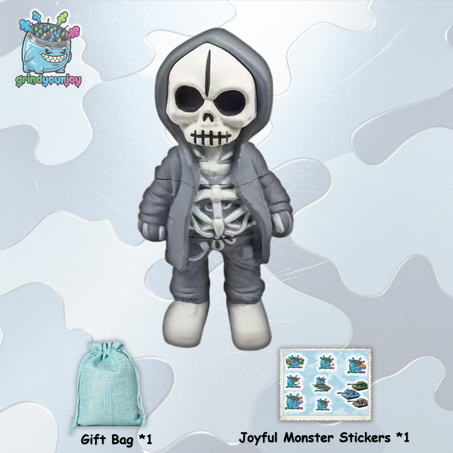 Skull Man Shaped Spice Mixer