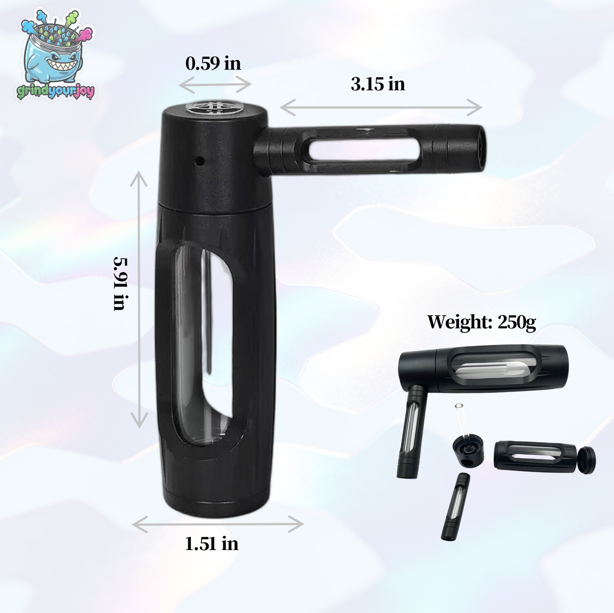 Glass Water Bottle