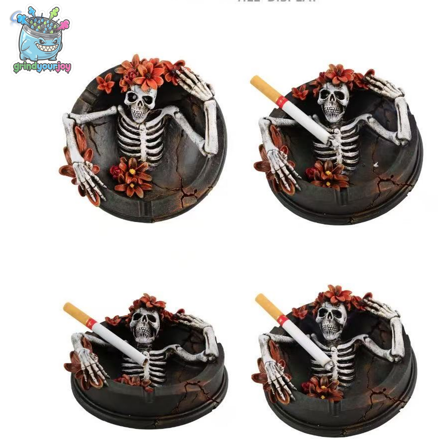 Ghoat Style Resin Ashtray