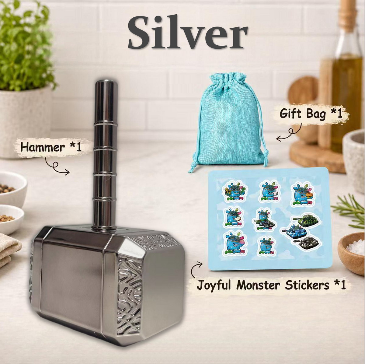 Viking Hammer 3-in-1 Grind Spice Mixer