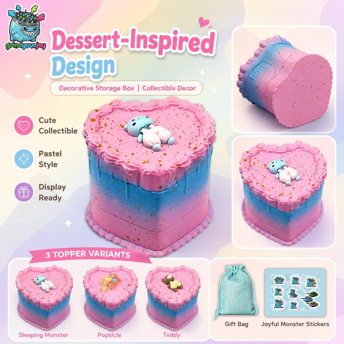 Heart Cake Mixer