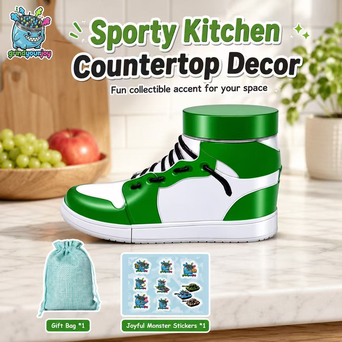 Trainer Sneaker Shaped Grind Spice Mixer