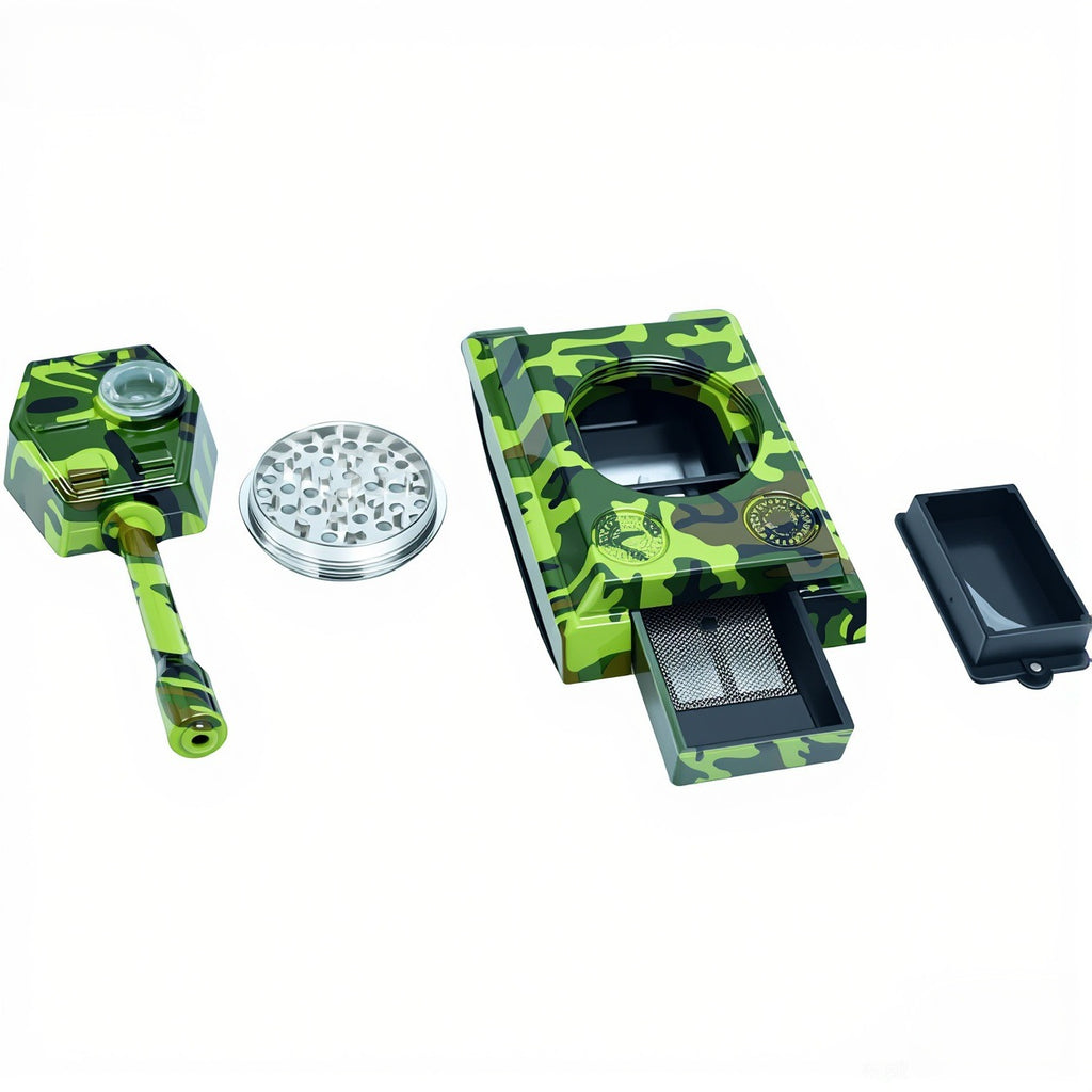 [Ideal Gift] Tank Shape Mixer Crusher, For Breaking Herb or Coffee Bean or Spices , Good For Party Or Gift