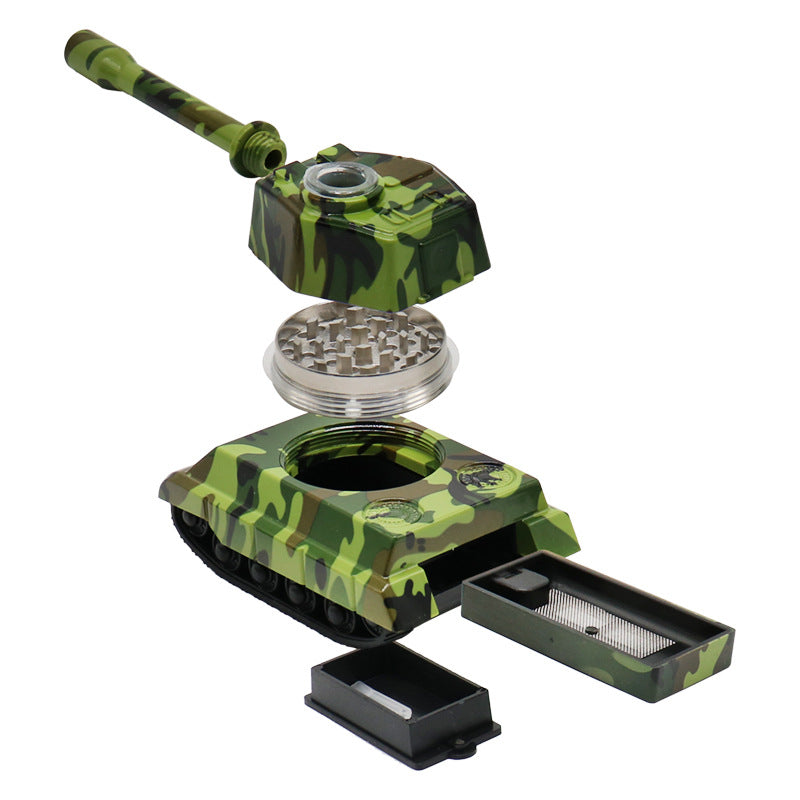 [Ideal Gift] Tank Shape Mixer Crusher, For Breaking Herb or Coffee Bean or Spices , Good For Party Or Gift