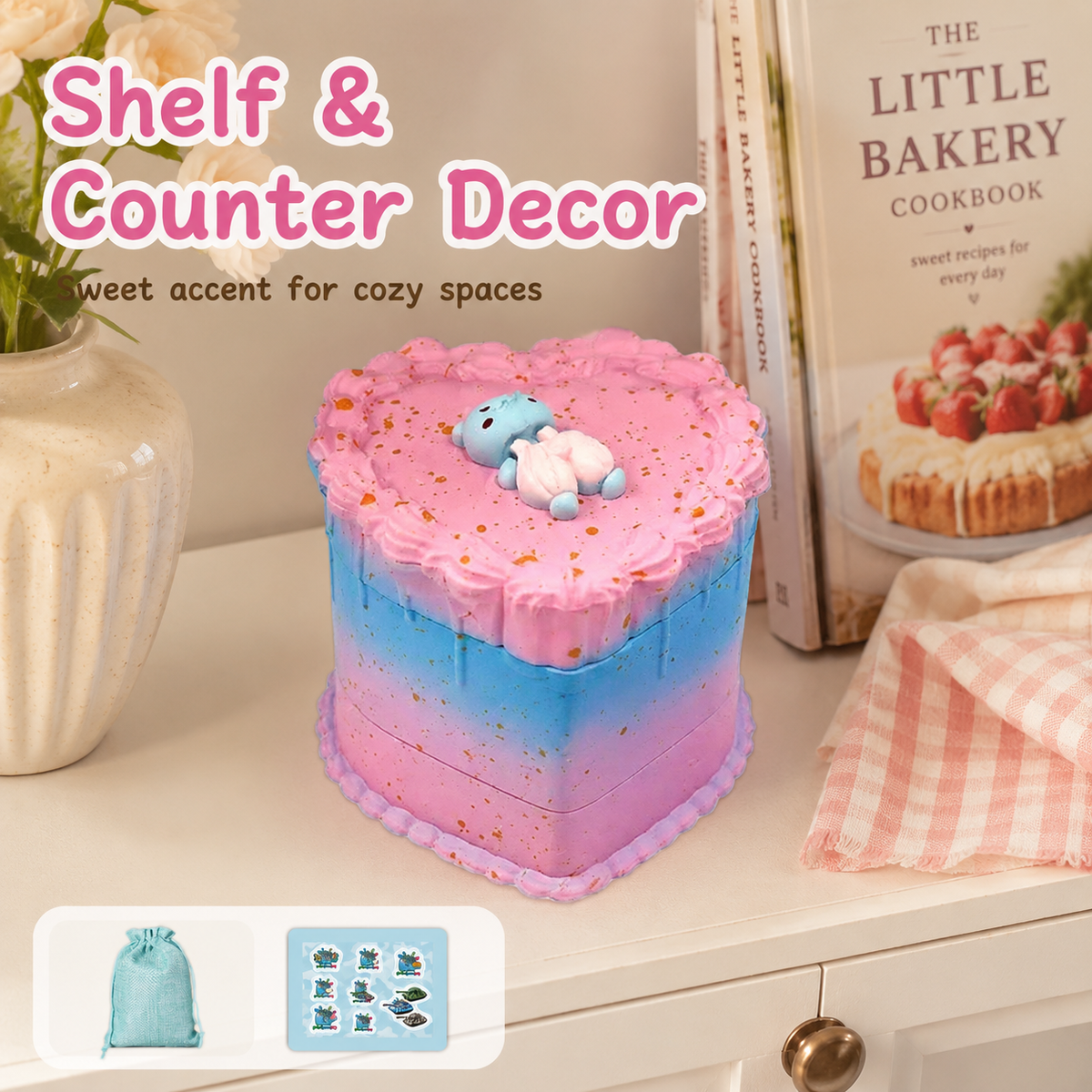 Heart Cake Mixer