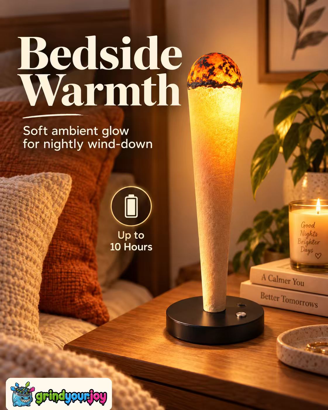 The Ember J Lamp - Glow Your Joy No.01