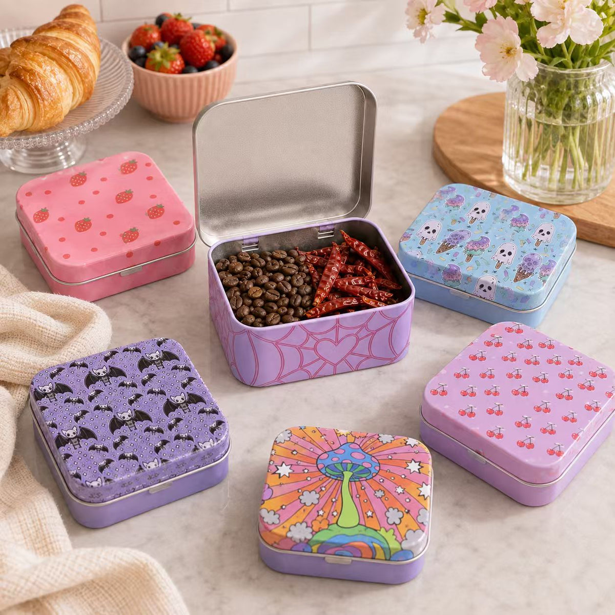 Storage Flap Iron Box - Bat