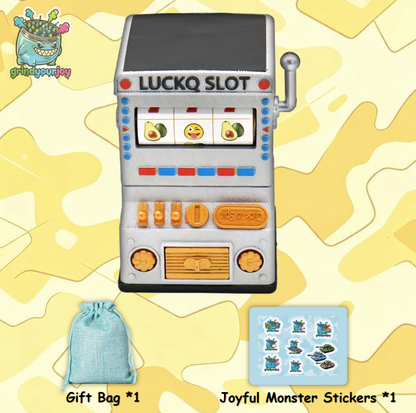 Lucky Slot Machine Hand-Crank Grinder