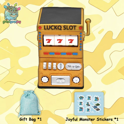 Lucky Slot Machine Hand-Crank Grinder