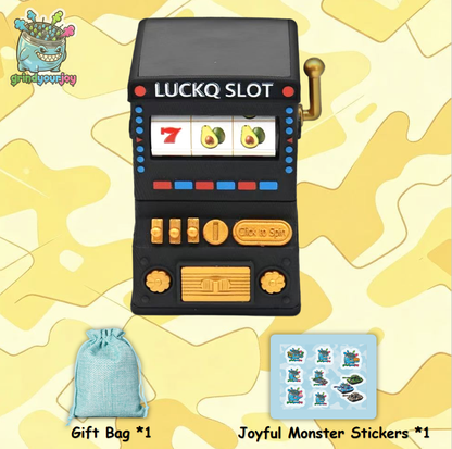 Lucky Slot Machine Hand-Crank Grinder