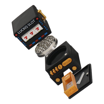 Lucky Slot Machine Hand-Crank Grinder